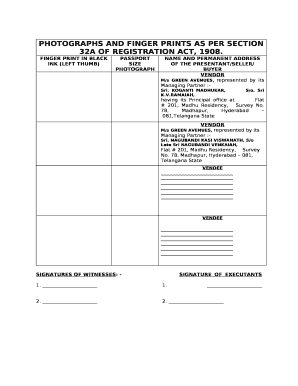 32a registration form sample
