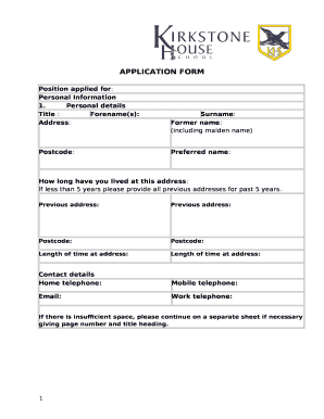 Form preview