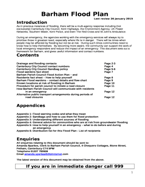 Barham Flood Plan
