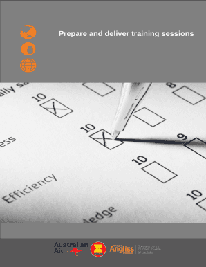 Prepare and deliver training sessions