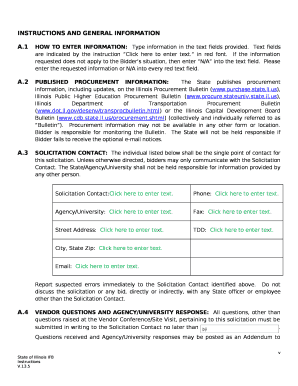 All forms and signature areas contained in the solicitation package must be completed in full and submitted along with the price proposal which will constitute the bid