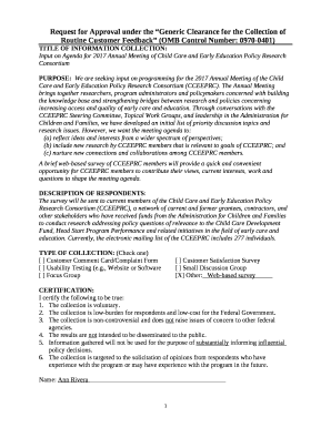 Through conversations with the CCEEPRC Steering Committee, Topical Work Groups, and leadership in the Administration for Children and Families, we have developed an initial list of priority discussion topics and research issues