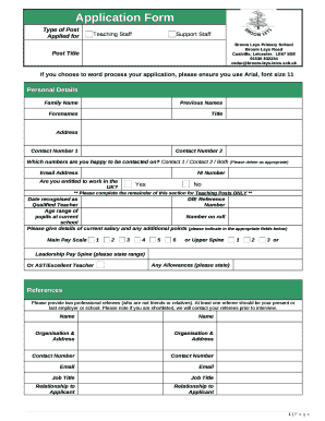 Form preview