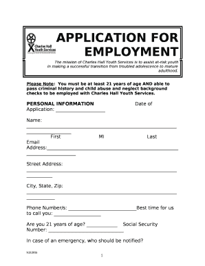 The mission of Charles Hall Youth Services is to assist at-risk youth