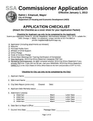 Submit your Application Packet to: Jennifer Magallanes, Administrative Assistant, HED, 121 N