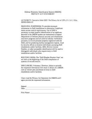 dbids form