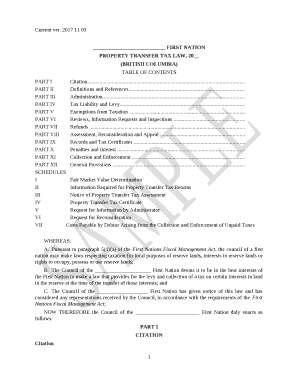 PROPERTY TRANSFER TAX LAW, 20