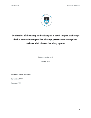 Evaluation of the safety and efficacy of a novel tongue anchorage device in continuous positive airways pressure non-compliant patients with obstructive sleep apnoea