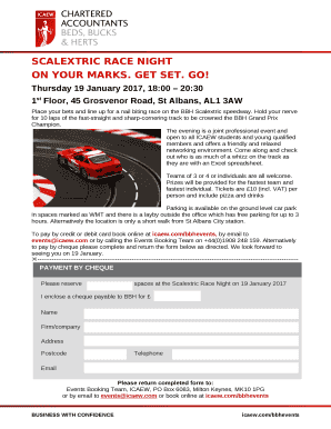 SCALEXTRIC RACE NIGHT