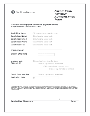 Please send completed credit card payment form to supportapac