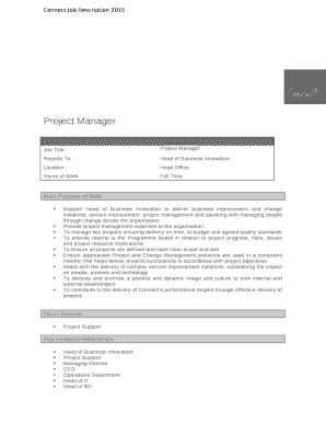 Head of Business Innovation