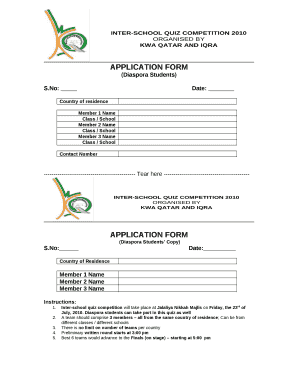 Form preview