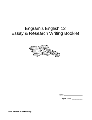 Engrams English 12