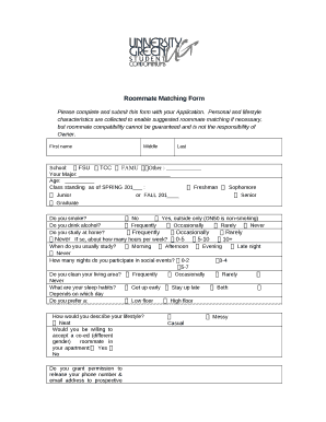 Please complete and submit this form with your Application