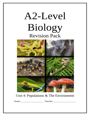 A2-Level Biology