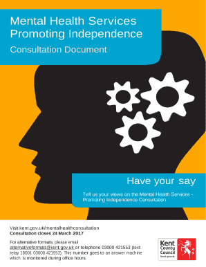 Mental Health ServicesPromoting Independence