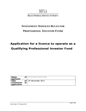 Investment Services Rules for