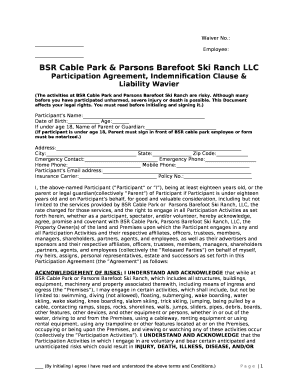 BSR Cable Park & Parsons Barefoot Ski Ranch LLC