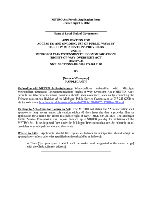 Name of Local Unit of Government