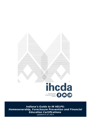 This manual details the requirements for becoming a state certified homeownership counselor, foreclosure prevention counselor and financial educator, as well as the requirements for maintaining certification through continuing education and