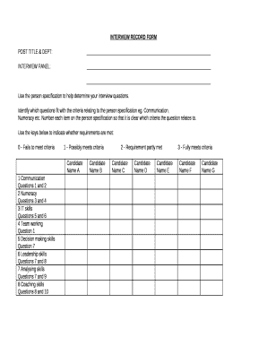 Form preview