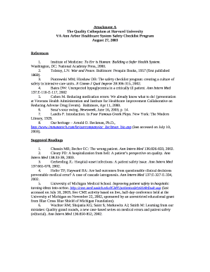 The Quality Colloquium at Harvard University