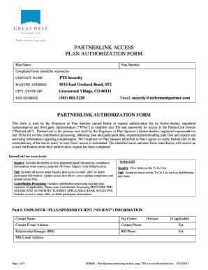 PARTNERLINK ACCESS