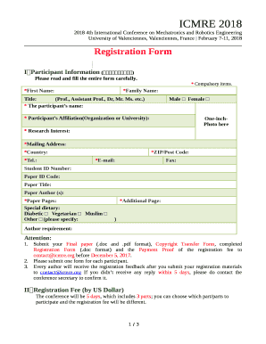 Please read and fill the entire form carefully