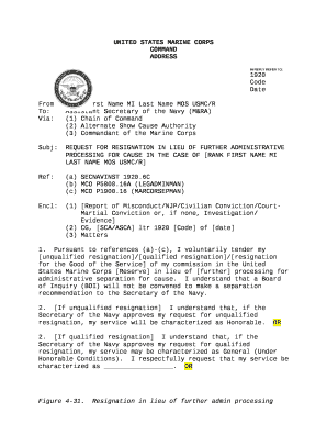 To:Assistant Secretary of the Navy (M&RA)
