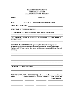 RESEARCH SAFETY