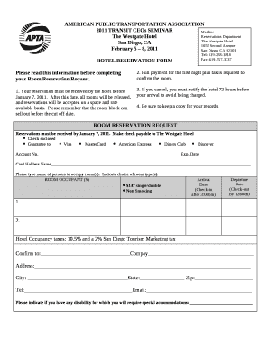 Please read this information before completing your Room Reservation Request