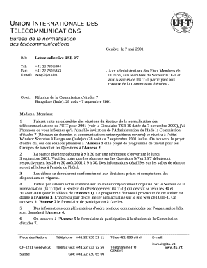 Lettre collective TSB 2/7