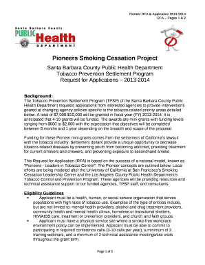 Pioneers Smoking Cessation Project
