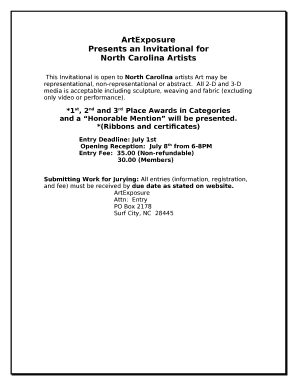 North Carolina Artists