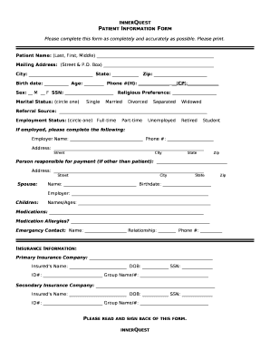 Form preview