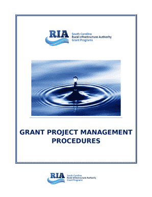 GRANT PROJECT MANAGEMENT PROCEDURES