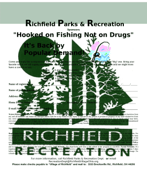 "Hooked on Fishing Not on Drugs"