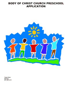 ENROLLMENT CHECKLIST FOR PRESCHOOL