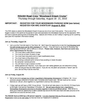 ROUSH Road Crew Woodward Dream Cruise