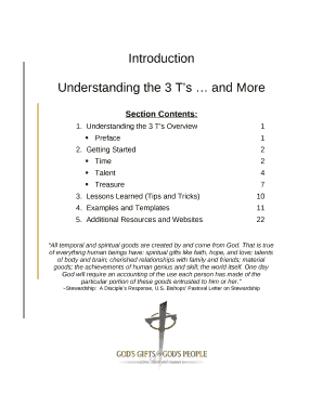 Understanding the 3 Ts and More