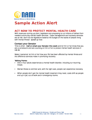 ACT NOW TO PROTECT MENTAL HEALTH CARE