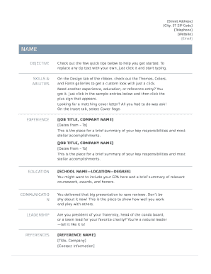 Check out the few quick tips below to help you get started