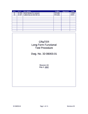 Long Form Functional