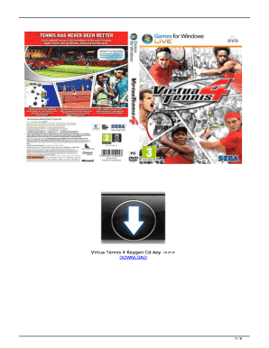 key gen for virtua tennis 4 torrent key gen for virtua tennis 4 torrent
