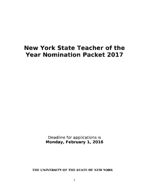 Deadline for applications is