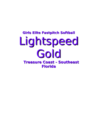 Girls Elite Fastpitch Softball