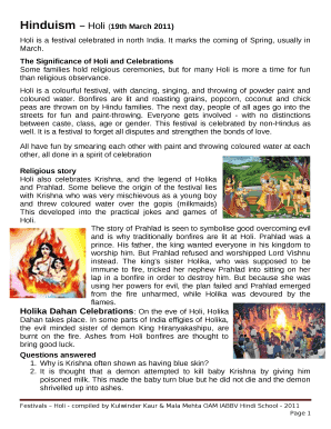 Holi is a festival celebrated in north India