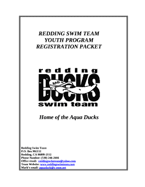 Redding Swim Team