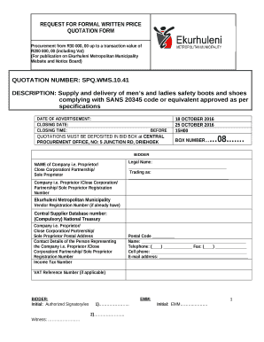 Waste management services department contract number: a-wms 05 ...