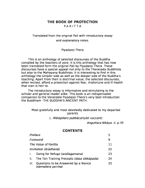 THE BOOK OF PROTECTION